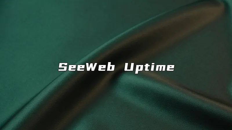 SeeWeb Uptime