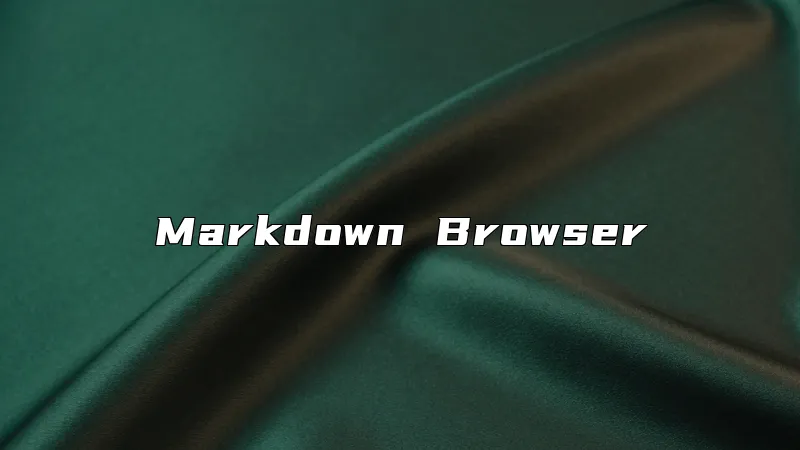 Markdown Browser