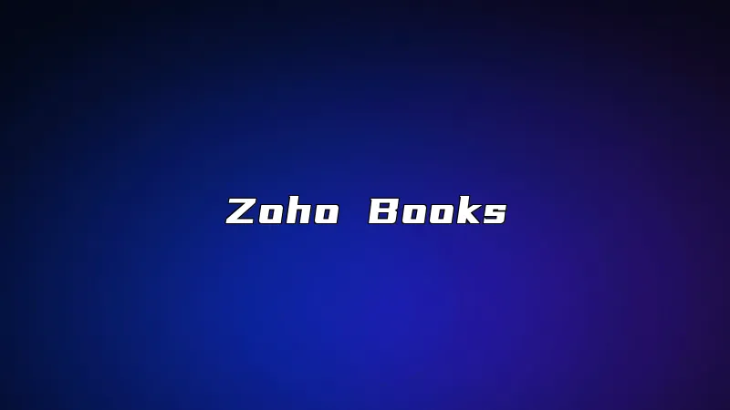 Zoho Books