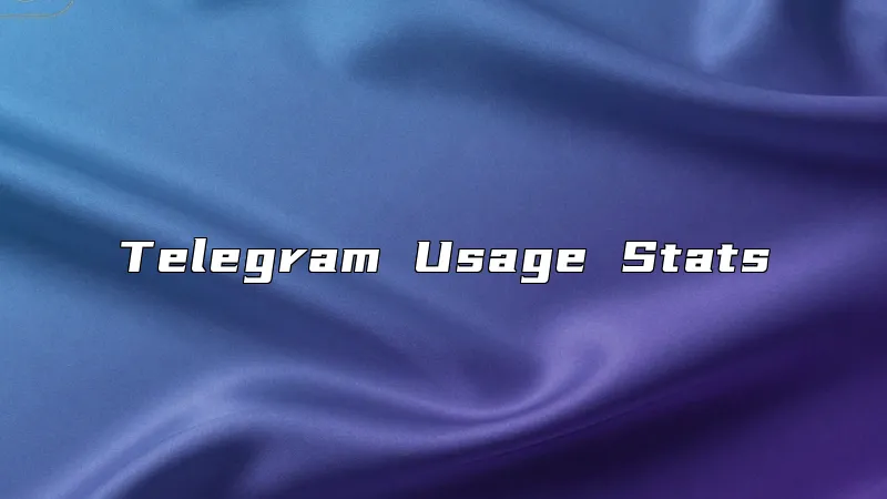 Telegram Usage Stats