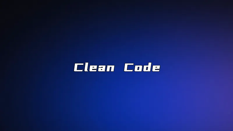 Clean Code