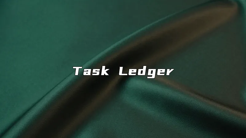 Task Ledger