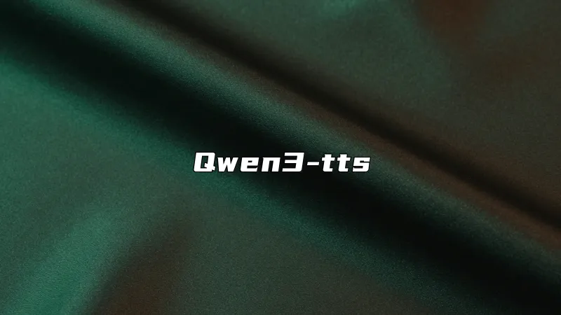 Qwen3-tts