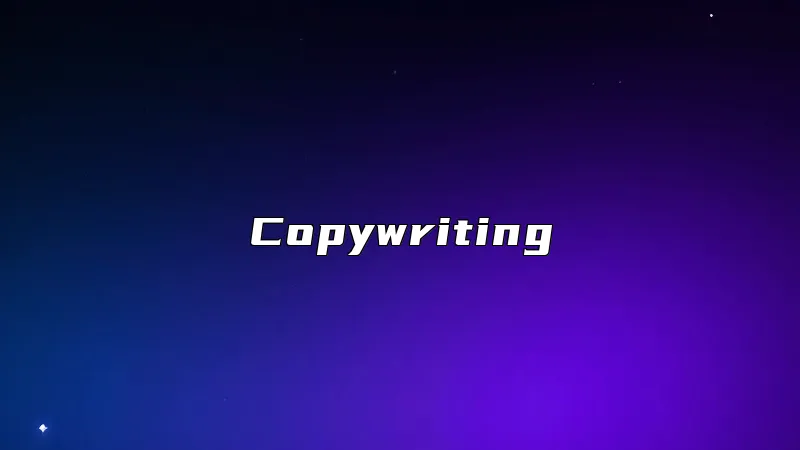 Copywriting