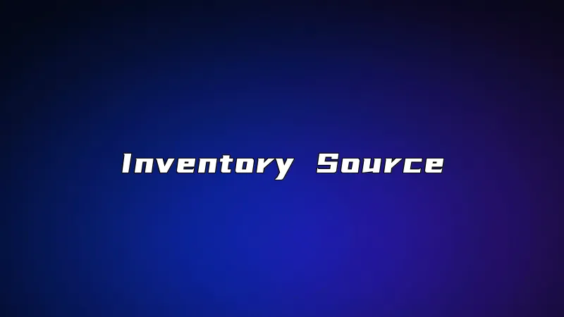 Inventory Source
