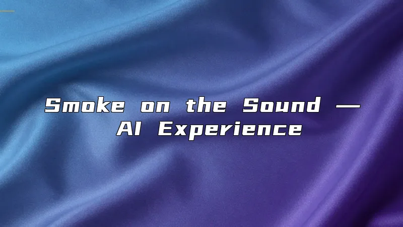 Smoke on the Sound ― AI Experience