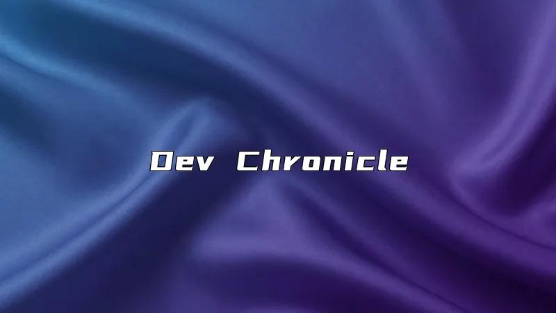 Dev Chronicle