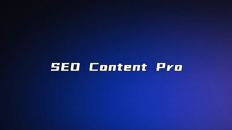 SEO Content Pro