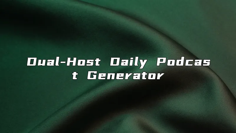 Dual-Host Daily Podcast Generator