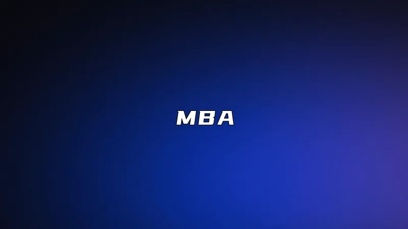 MBA