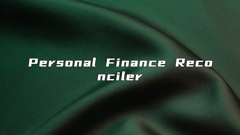Personal Finance Reconciler