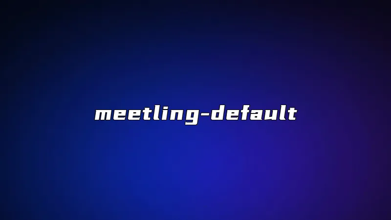 meetling-default