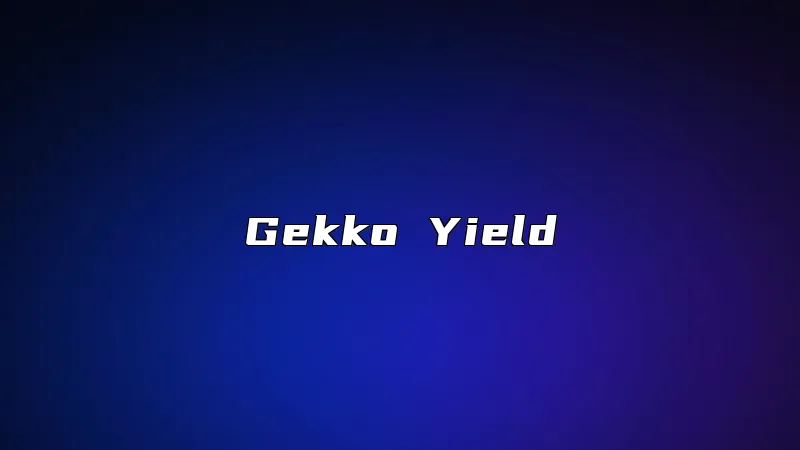Gekko Yield