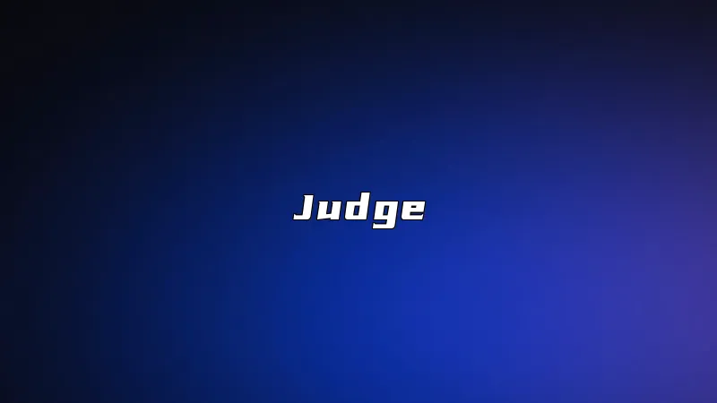 Judge