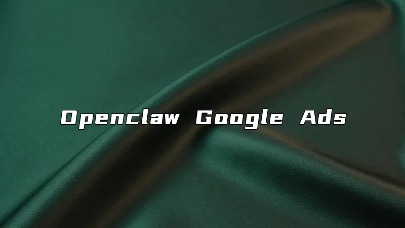 Openclaw Google Ads