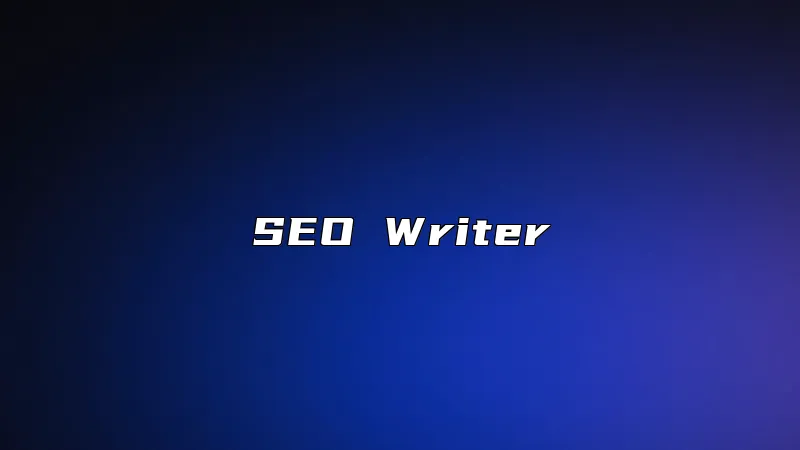SEO Writer