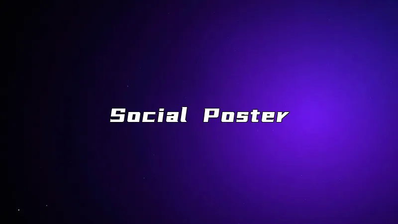 Social Poster