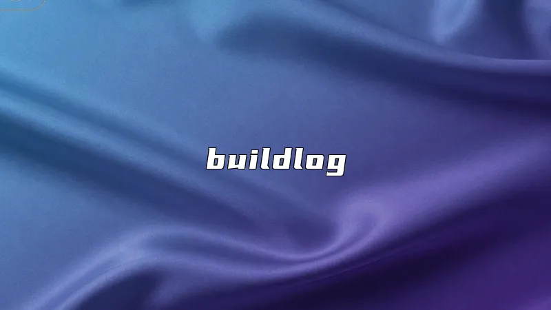 buildlog