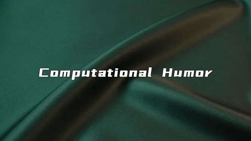 Computational Humor
