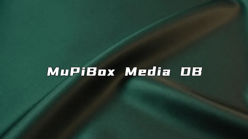 MuPiBox Media DB