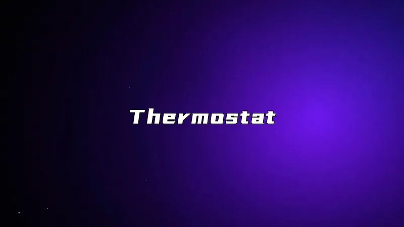 Thermostat