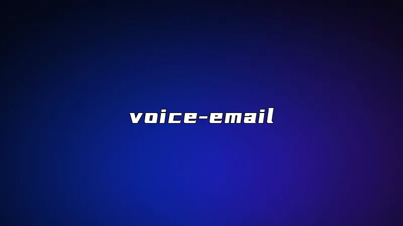 voice-email