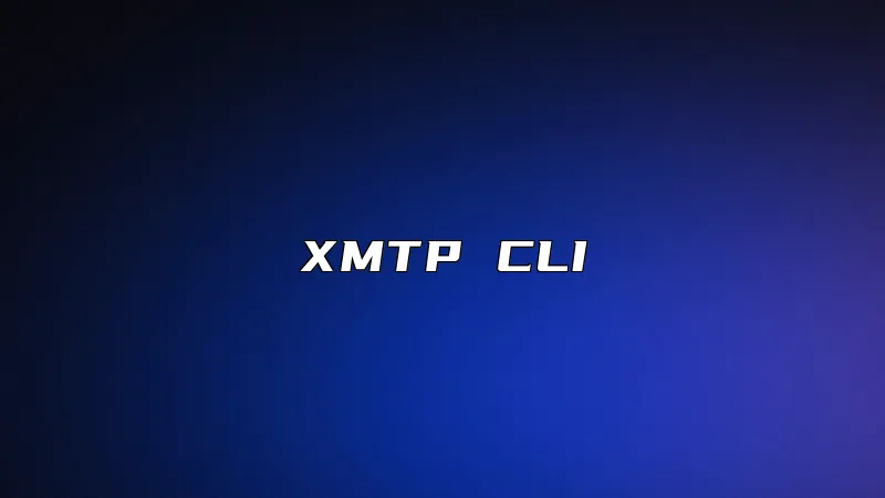 XMTP CLI
