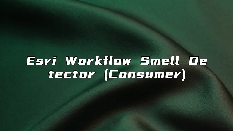 Esri Workflow Smell Detector (Consumer)