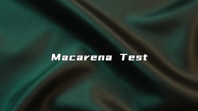 Macarena Test