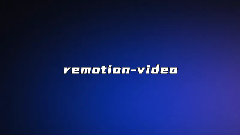 remotion-video
