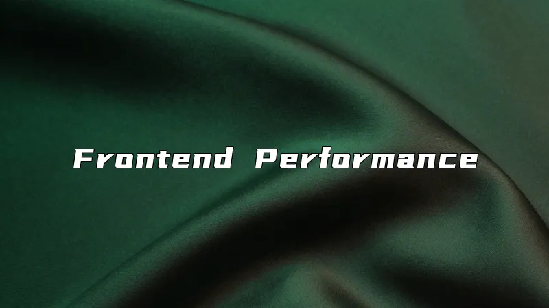 Frontend Performance