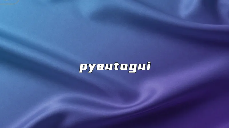 pyautogui