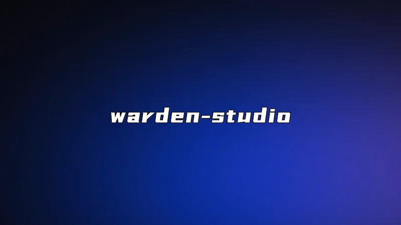 warden-studio