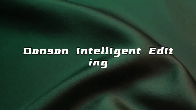 Donson Intelligent Editing