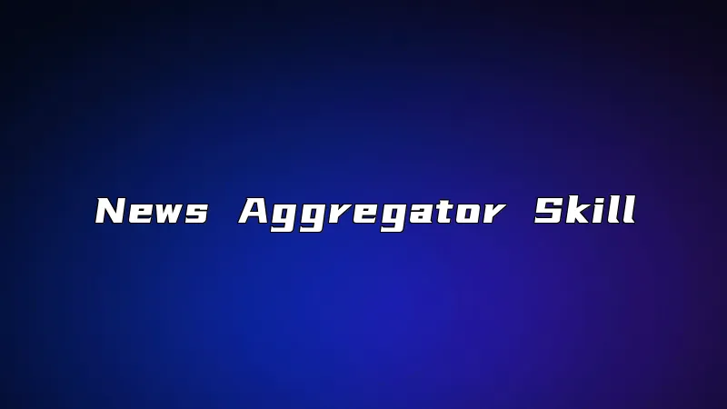 News Aggregator Skill