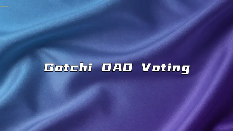 Gotchi DAO Voting